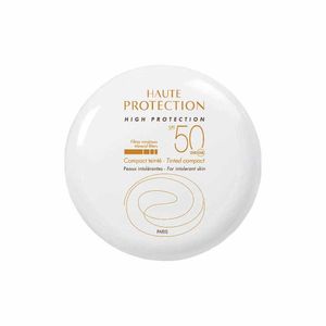 Protector Solar Avene Gama Blanca Spf 50 Compacto Arena x10 G