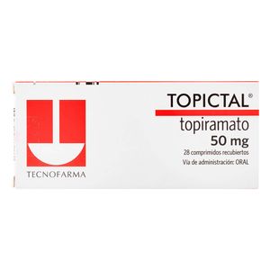 Topictal Tecnofarma 50 Mg Caja X 28 Capsula