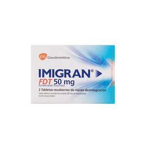 Imigran FDT 50 Mg Glaxo X2 Tabletas