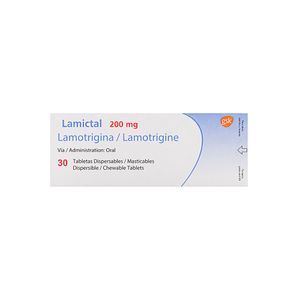 Lamictal 200 Mg Glaxo X30 Tabletas