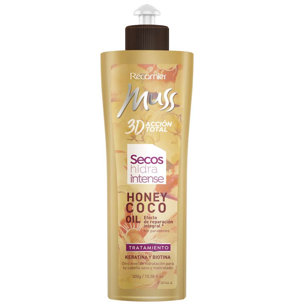 TRATAMIENTO CAPILAR MUSS 3D SECO 300G Olímpica