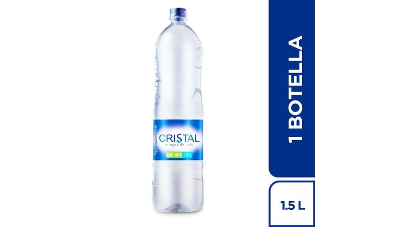 Agua Cristal 1 500 ml - Los Precios