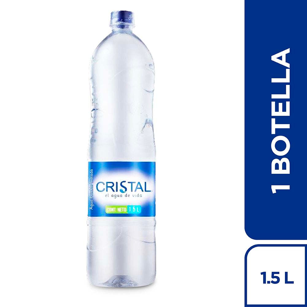 Agua Cristal Botella *1000 Ml