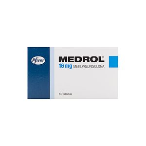 Medrol 16 Mg Pfizer X14 Tabletas