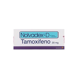 Nolvadex D AstraZeneca Tamoxifeno 20 Mg X30 Tabletas