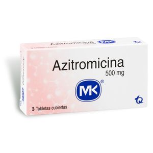 Azitromicina Mk 500 Mg X3 Tabletas