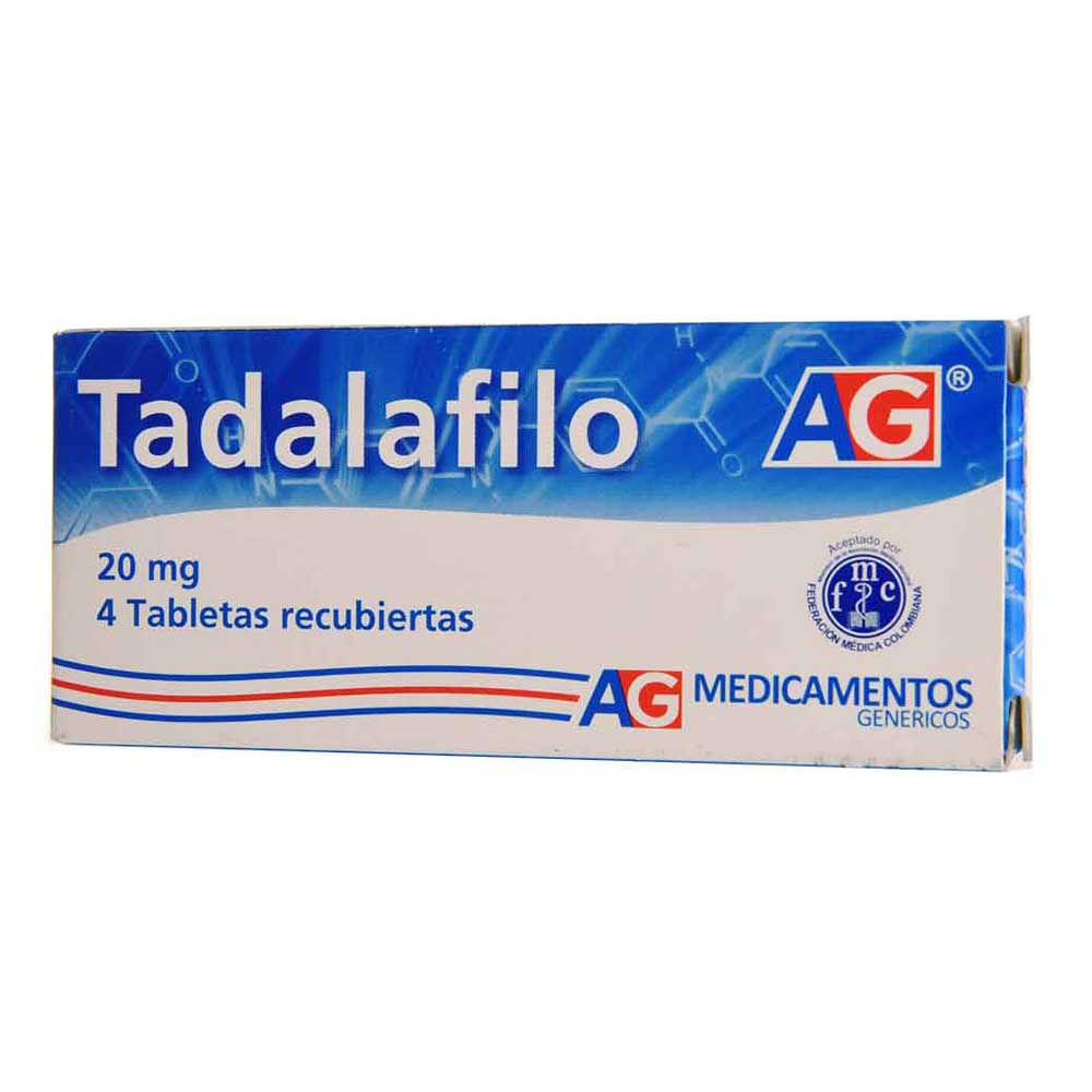 Tadalafil 20 Mg Comprimido Recubierto Genfar