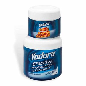 Desodorante Yodora Crema Clásico 60 G Gratis 32 G
