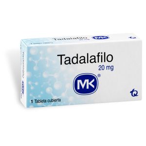Tadalafilo 20 Mg MK X1 Tableta