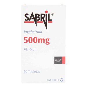 Sabril 500 Mg Sanofi X60 Tabletas