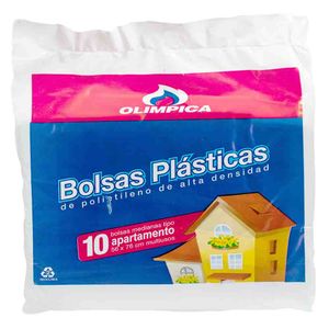 Bolsa de Basura Olimpica Mediana X10 Unds