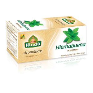 Aromática Hindú Yerbabuena Menta 18 G X20 Unds
