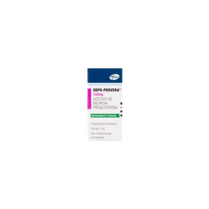 Depo Provera 150 Mg Pfizer 3 Ml X1 Ampolla