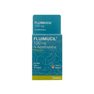 Fluimucil 100 Mg Zambon X30 Sobres