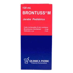 Brontuss M Patric Pediátrico Jarabe 120 Ml