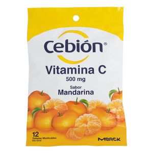 Vitamina C Ceibón Mandarina X12 Tabletas