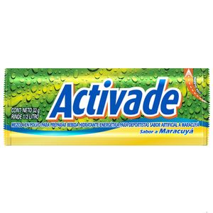 Bebida Hidratante Instantáneo Activade Maracuyá Rinde 1/2 Lt X 36 G