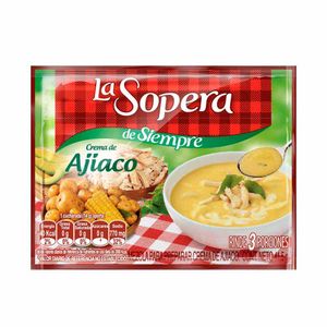 Crema La Sopera de Ajiaco Rinde 41,5 G X3 Porciones