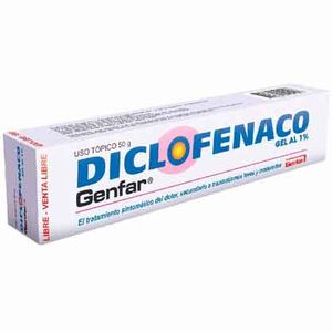 Diclofenaco 1% Genfar Gel 50 G