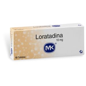 Loratadina 10 Mg MK X10 Tabletas