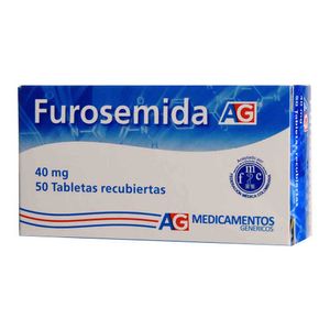 Furosemida 40 Mg American Generics X50 Tabletas