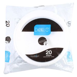 Plato Desechable Darnel X20 Unds