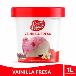 Helado Cream Helado Vainilla Fresa 1 Lt