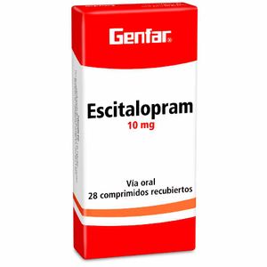 Escitalopram 10 Mg Wintroph X28 Tabletas