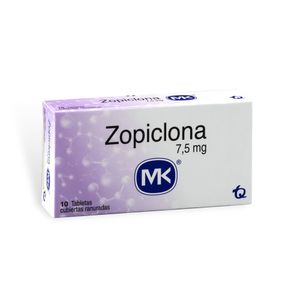 Zopiclona 7,5 Mg MK X10 Tabletas