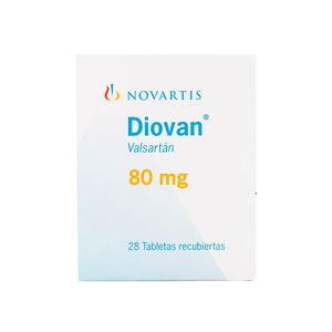 Diovan 80 Mg Novartis X28 Tabletas