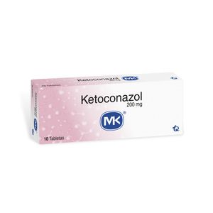 Ketoconazol 200 Mg MK X10 Tabletas