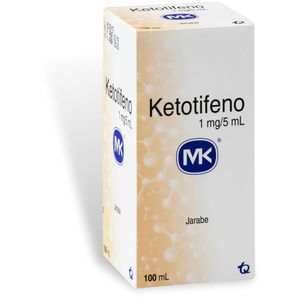 Jarabe Ketotifeno 1 Mg MK 100 ML