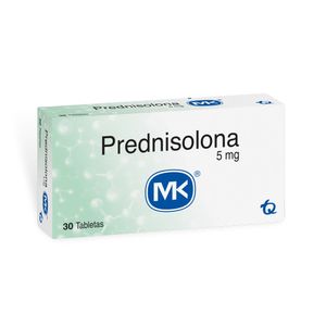 Prednisolona 5 Mg MK X30 Tabletas
