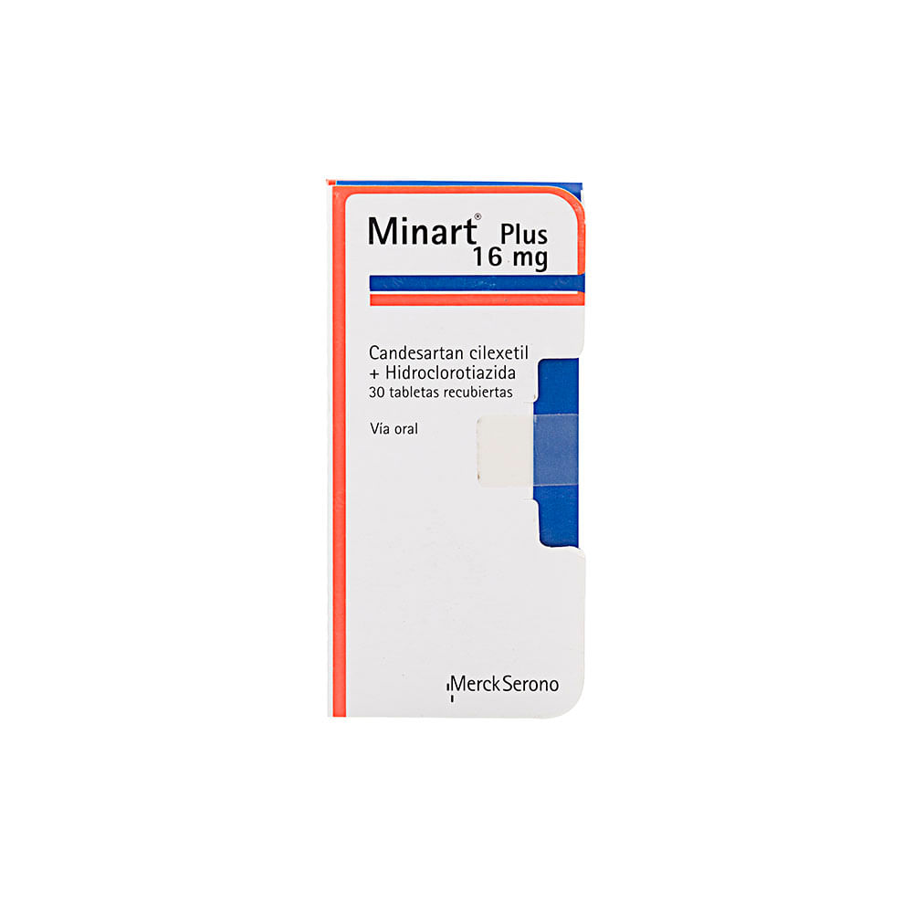 Minart Plus 16 Mg marca Merck x 30 Tabletas en Promoción - Olímpica