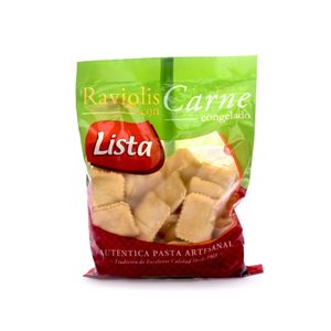 Pasta Ravioli Lisanta Cuadrado de Carne 250 G