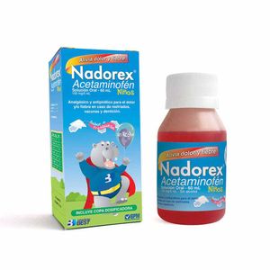 Nadorex Acetaminofén Niños Dolor Y Fiebre 60 ML