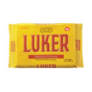 Chocolate de Mesa Luker sin Azúcar Amargo 250 G