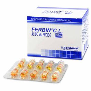 Ferbin CL 250 Mg Novamed X50 Cápsulas