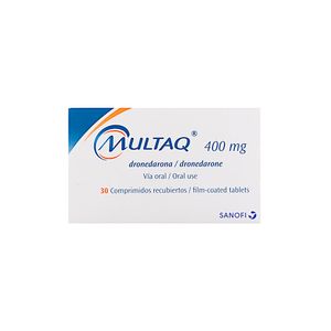 Multaq 400 Mg Sanofi X30 Tabletas