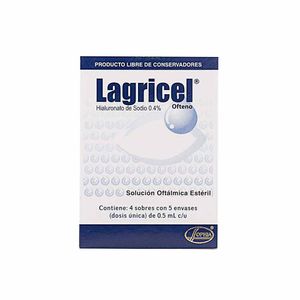Lagricel 4 Mg Pragma Frasco 0,5 Ml X20 Sobres