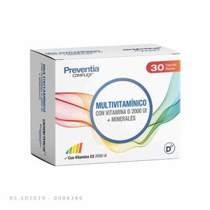 Preventia Complex Multivitamínico X30 Cápsulas