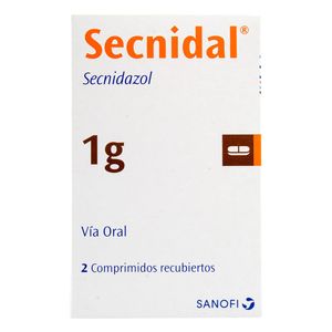 Secnidal 1 G Sanofi X2 Tabletas