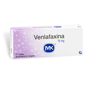 Venlafaxina 75 Mg MK X7 Tabletas