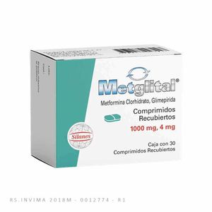 Metglital Silanes 1000/4 Mg X30 Tabletas
