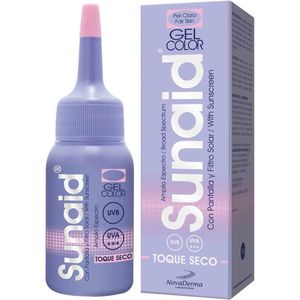 Gel Sunaid Base Tonalizada Piel Clara 30 G