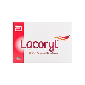 Lacoryl 60 Mg Lafrancol X14 Cápsulas