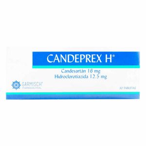 Candeprex H 16/12,5 Mg Garmisch X30 Tabletas