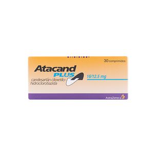 Atacand Plus 16/12,5 Mg Astrazeneca X30 Tabletas
