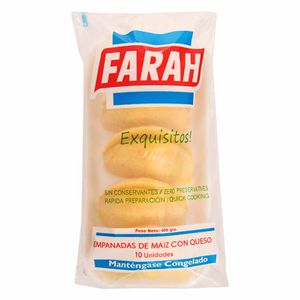 Empanada Farah De Maíz Con Queso 400 G