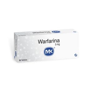 Warfarina 5 Mg MK X30 Tabletas
